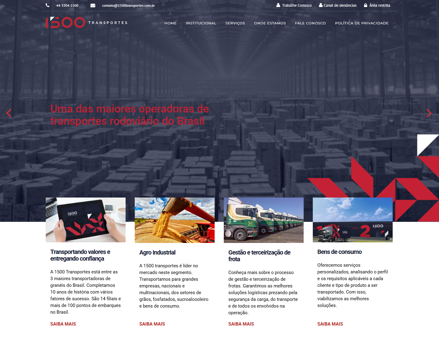 1500 Transportes